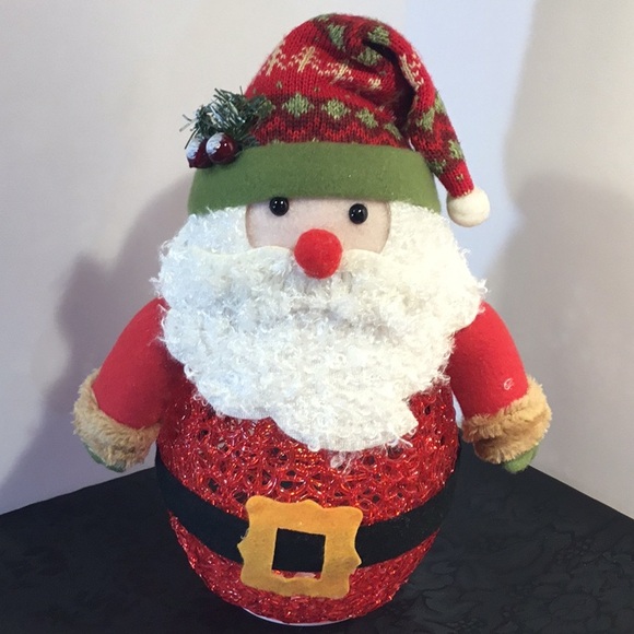 12” Santa Christmas Holiday Light Decor - Picture 2 of 15